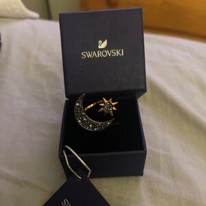 Swarovski ring moon NEW